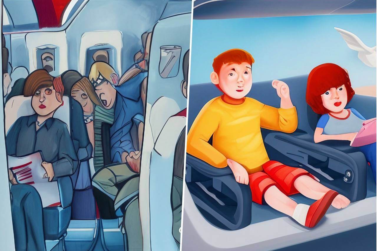 how to entertain kids on a flight