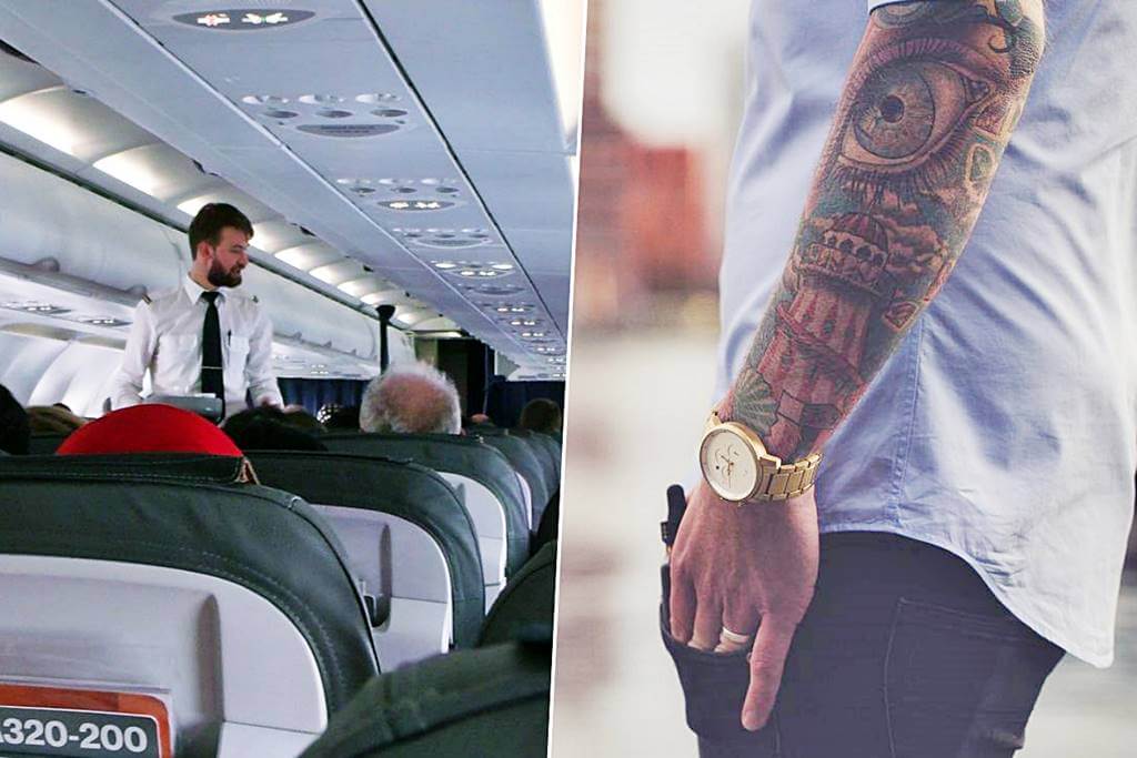 can i work as a cabin crew with tattoo