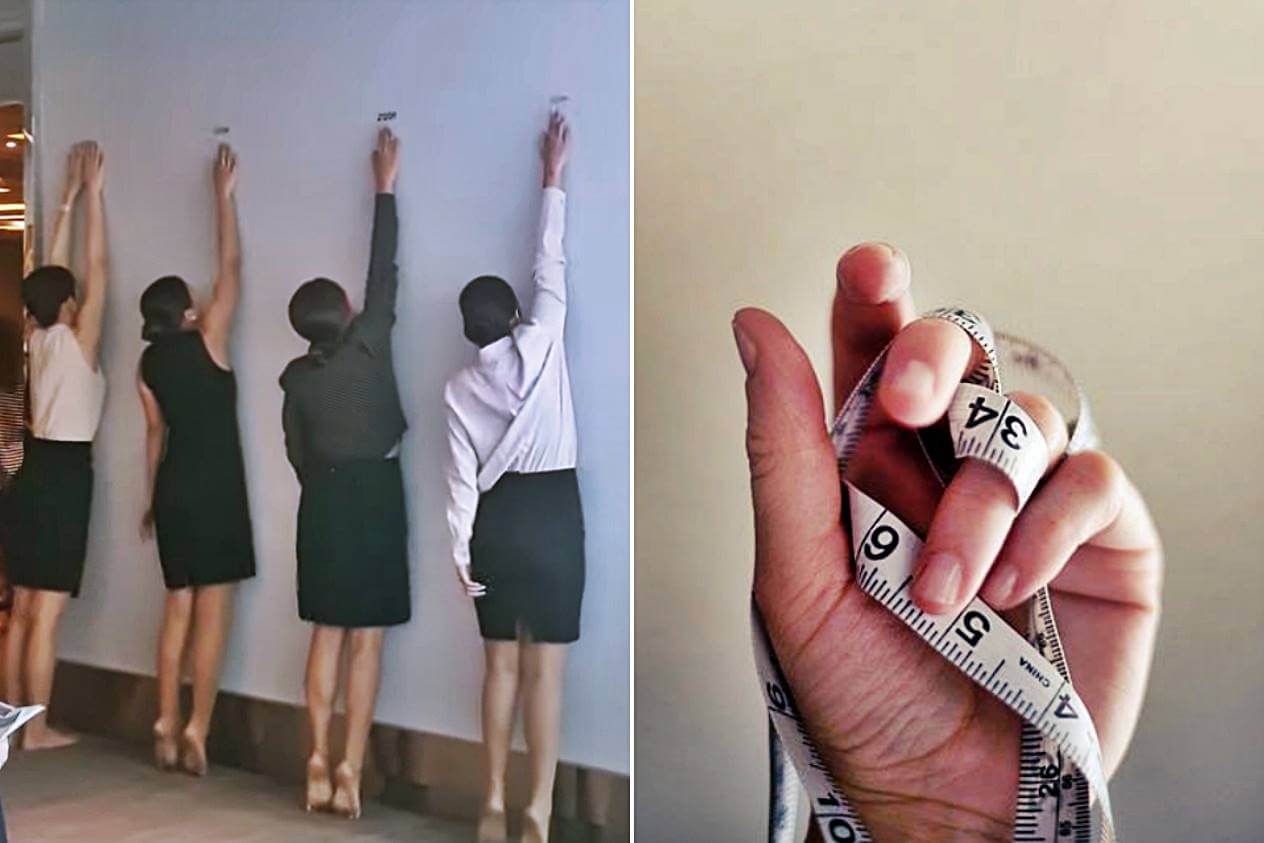 height requirements flight attendants