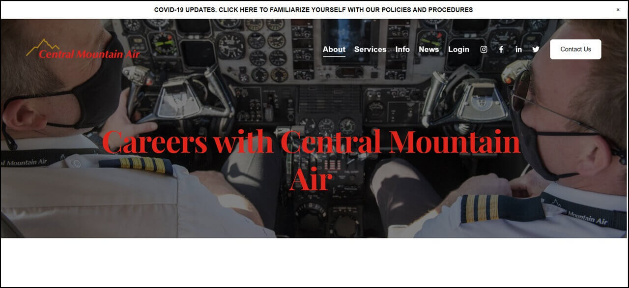 Central Mountain Air Careers Page