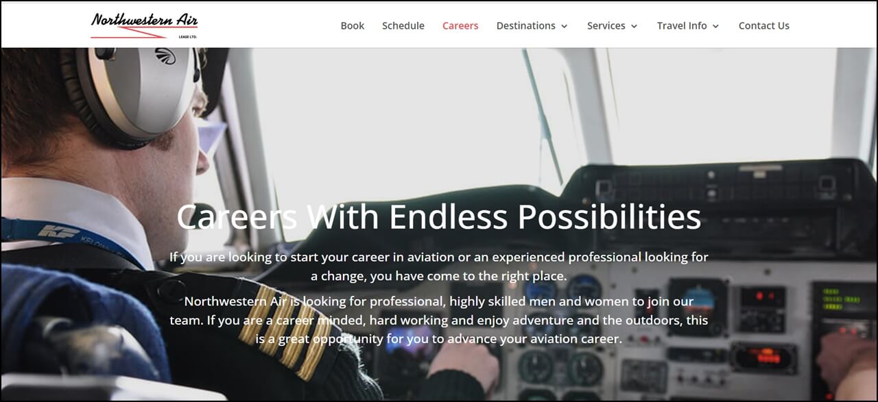 Northwestern Air Careers Page