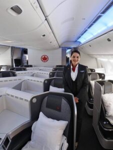 air canada cabin crew premium seats