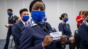 envoy air flight attendant training photos