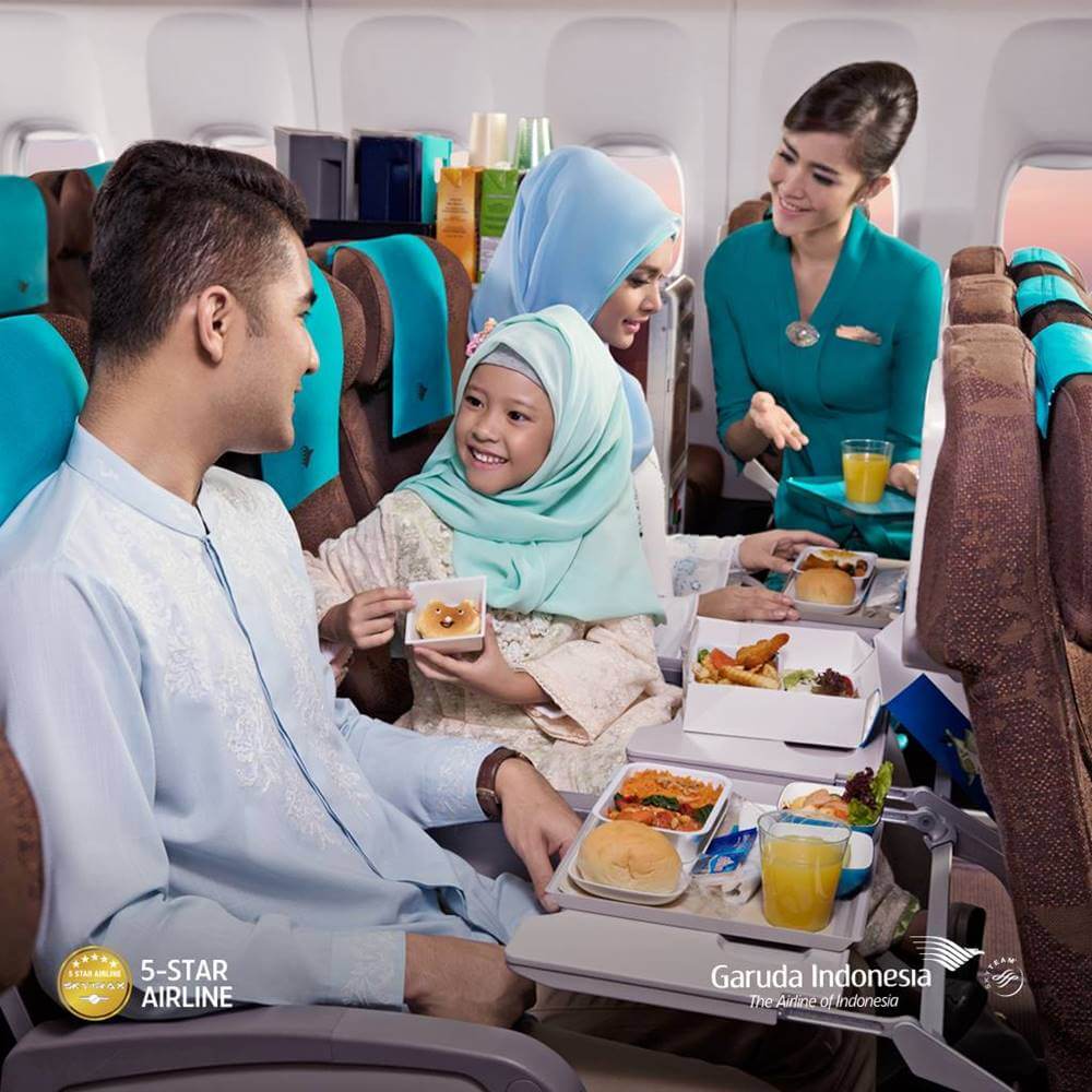 garuda indonesia flight attendant poster