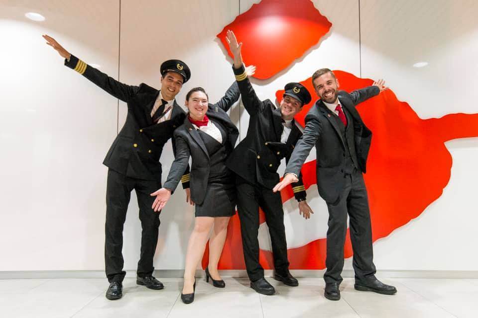 jazz aviation flight and cabin crews