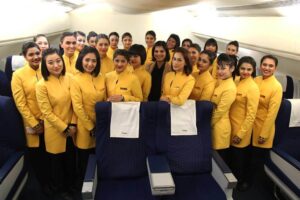 jet airways all women cabin crews