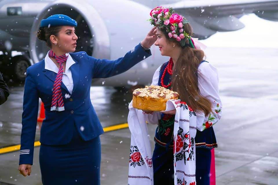 jordan aviation female cabin crew