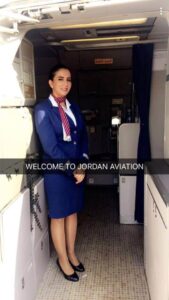 jordan aviation femals crew smiling