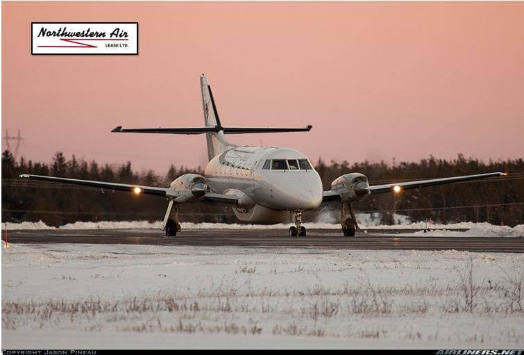 northwestern air snow runway