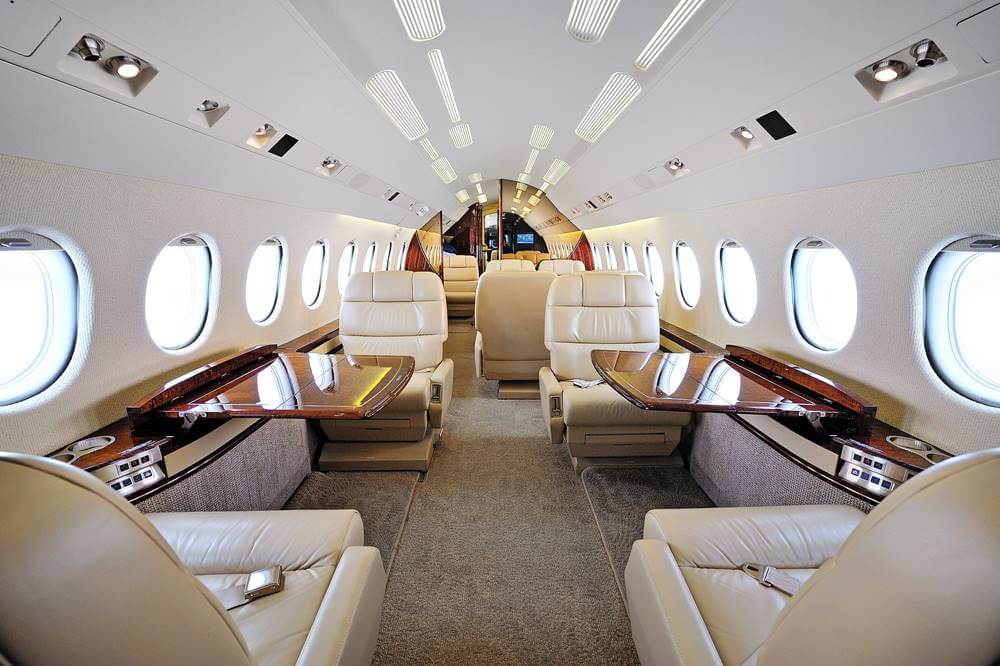 sunwest aviation white interior