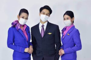 thai airways cabin crews mask