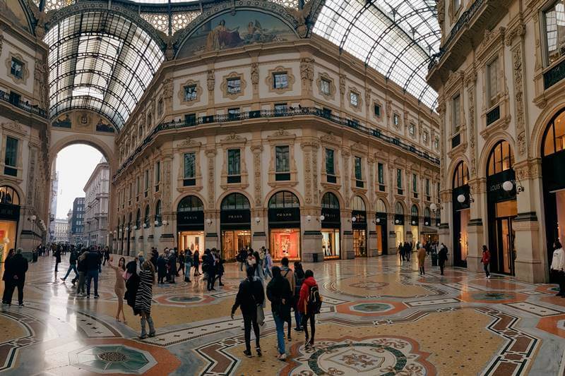 Galleria Vittorio Emanuele II shopping