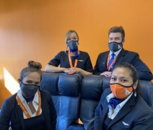 air north cabin crews mask