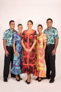 air tahiti nui male and female uniforms