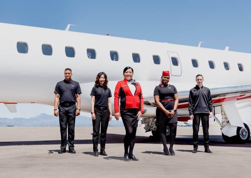 jsx flight attendant team
