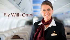 omni air female flight attendant