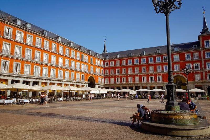 plaza mayor in madrid