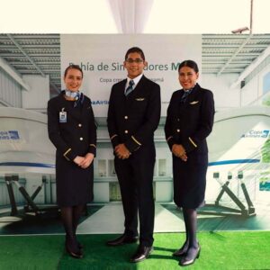 Copa Airlines cabin crews event