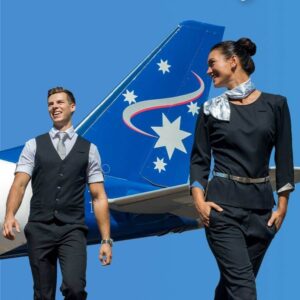 airnorth male and female flight attendants