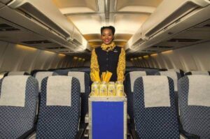 bahamasair flight attendant cart