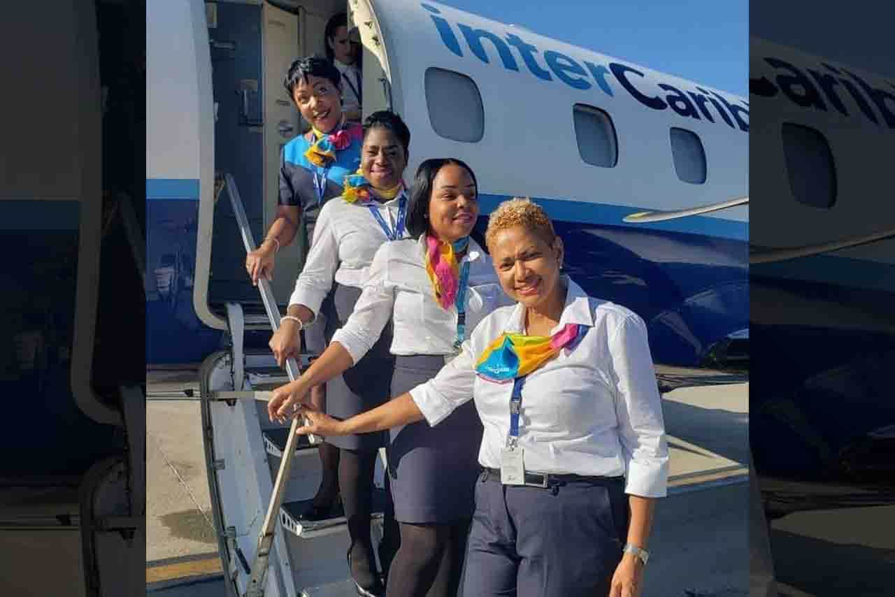 intercaribbean airways flight attendants