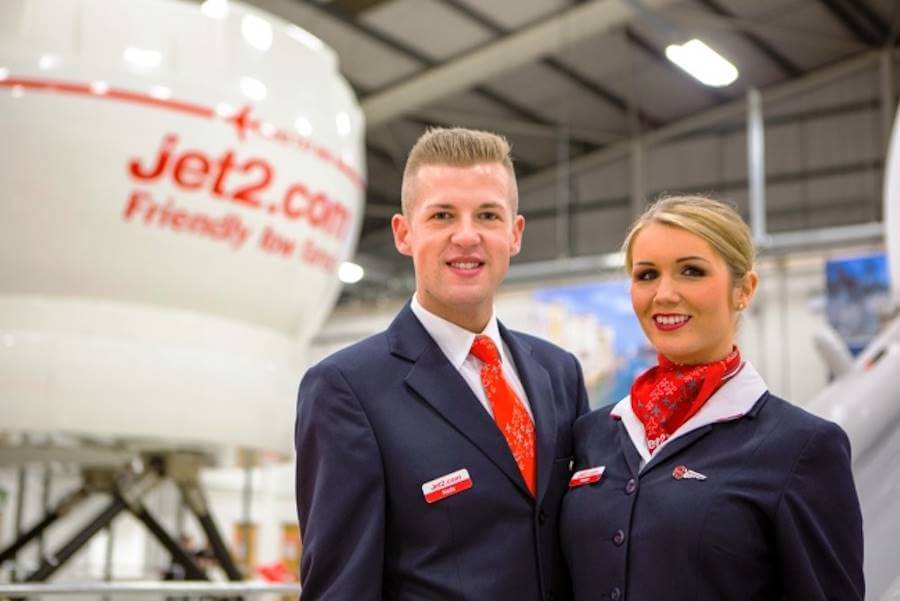 jet2 male and female crew