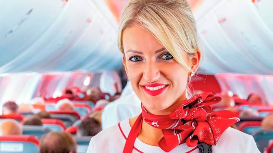 jet2 woman air hostess