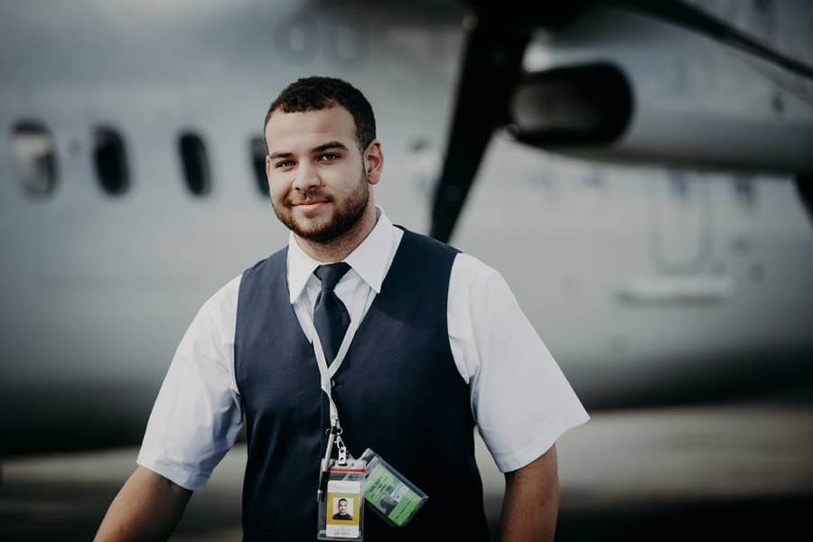 provincial airlines male cabin crew