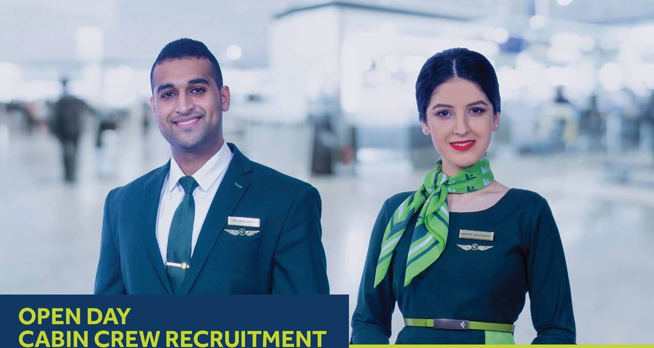 salam air male and female flight attendants
