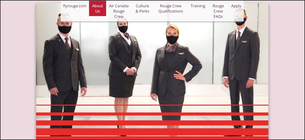 Air Canada Rouge Careers Page