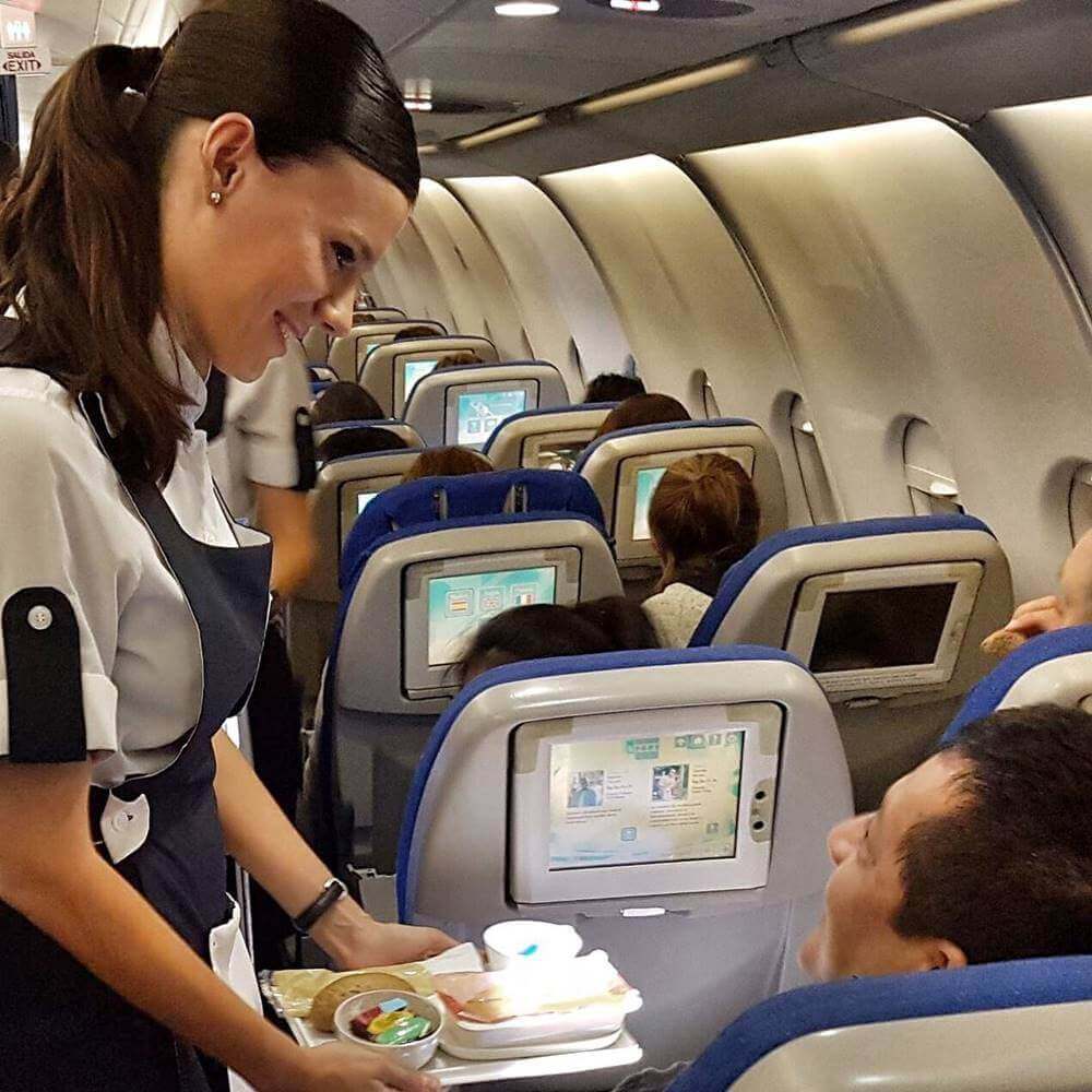 Air Europa flight attendant service