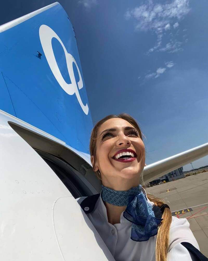 Air Europa happy cabin crew