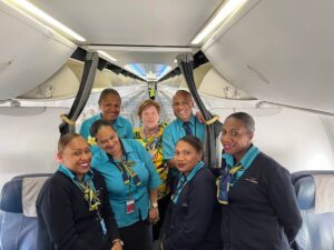Air Vanuatu flight attendants full set