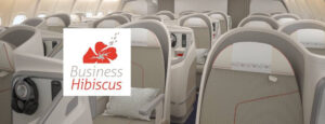 Aircalin Business Hibiscus seats