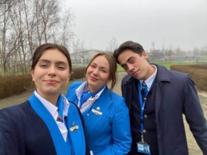 KLM Cityhopper cabin crew male and female