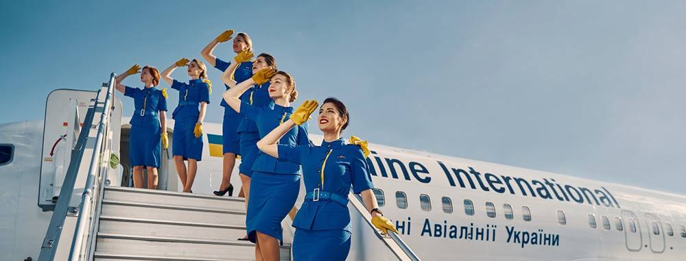 Ukraine International Airlines crew