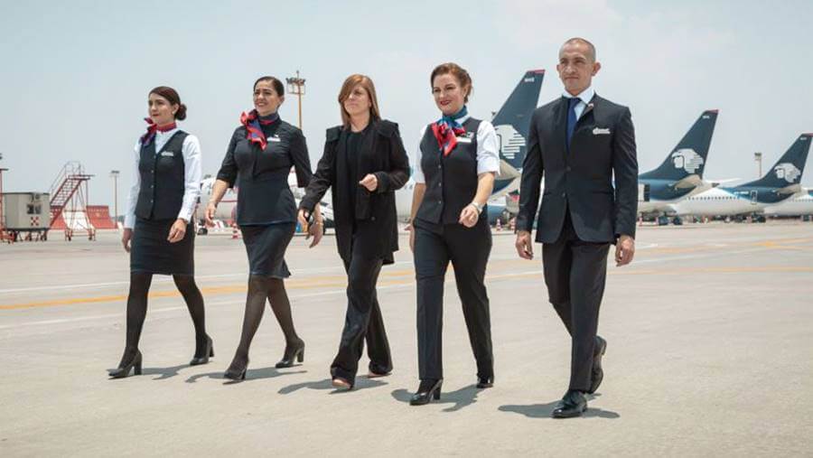 aeromexico flight attendants