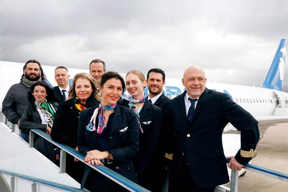 air corsica cabin crew team