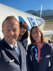 air corsica smile flight attendants
