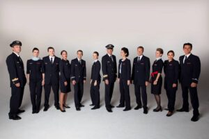 air france flight attendant uniforms