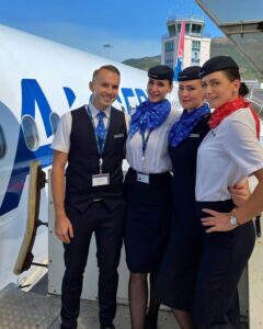 air serbia flight attendant job