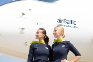 airbaltic female cabin crew
