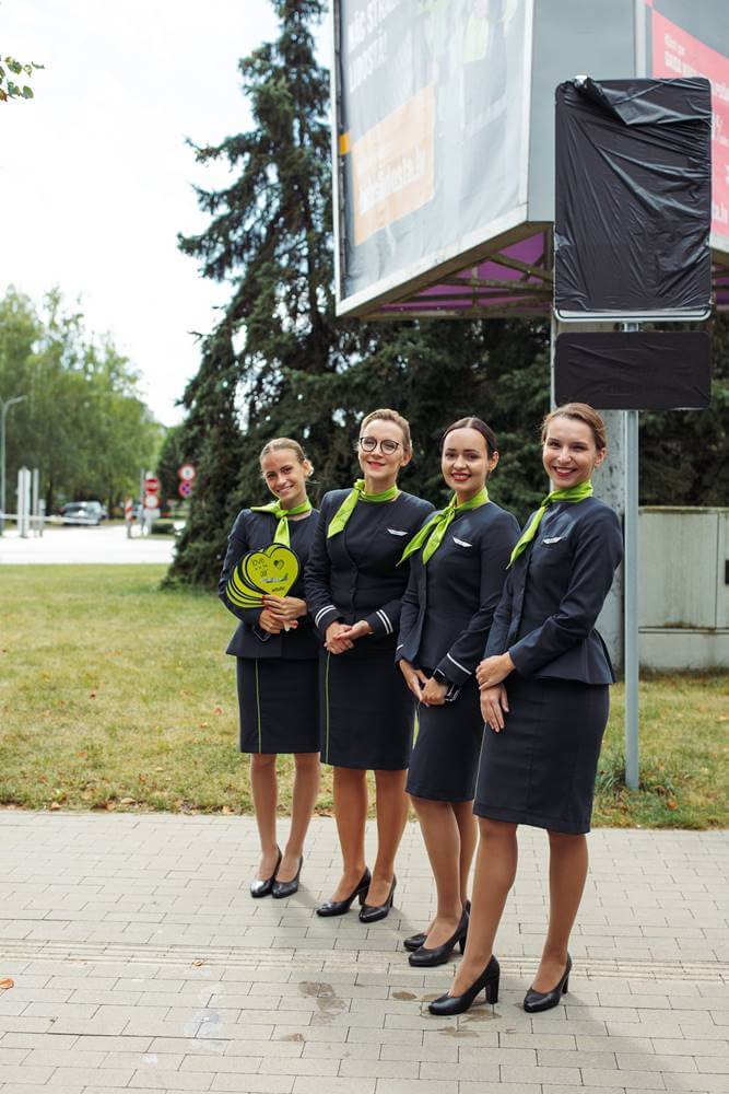 airbaltic female flight attendants