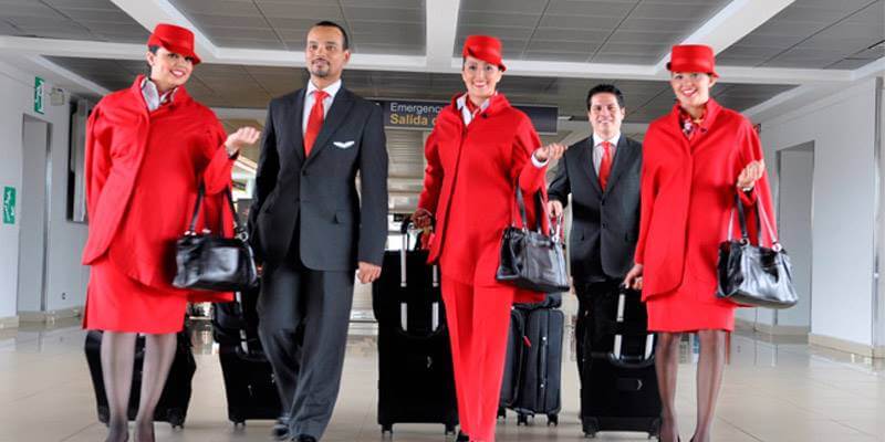 avianca male and female staff job