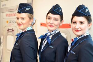 enter air female cabin crew uniforms