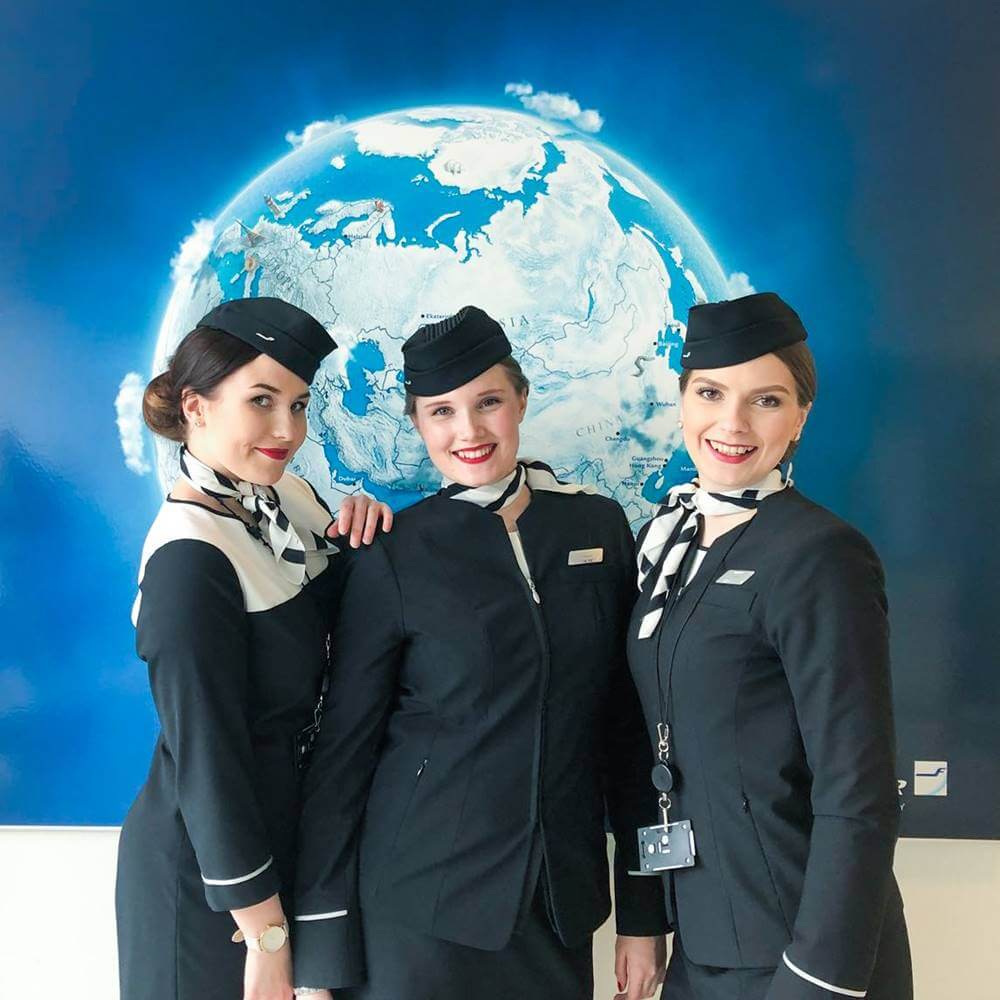 finnair female cabin crew