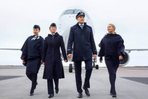 finnair flight attendant uniforms