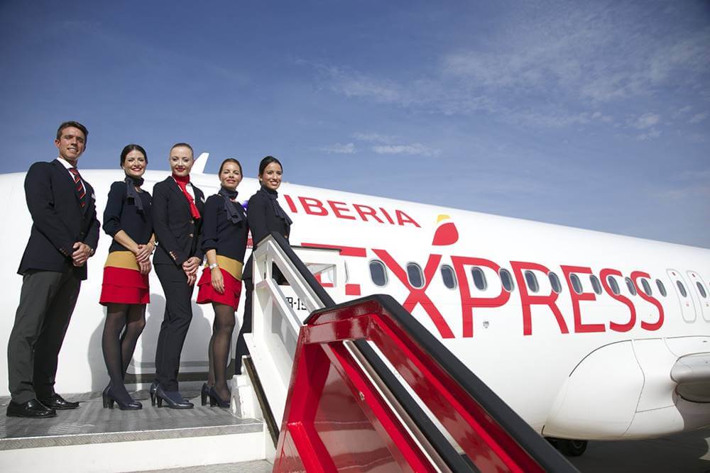 iberia express flight attendant uniform