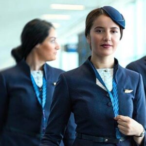 kuwait airways female flight attendant