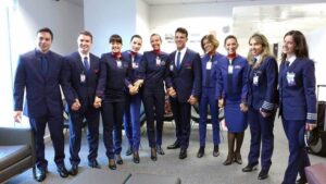 latin american airlines uniforms
